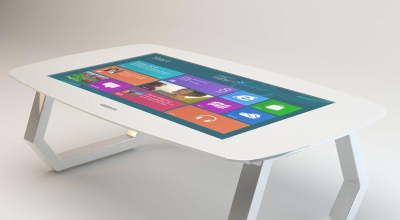SpinTouch interactive table with integrated Zytronics touchscreen technology