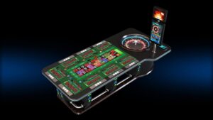 Zytronic technology EGT luxury touch screen roulette table