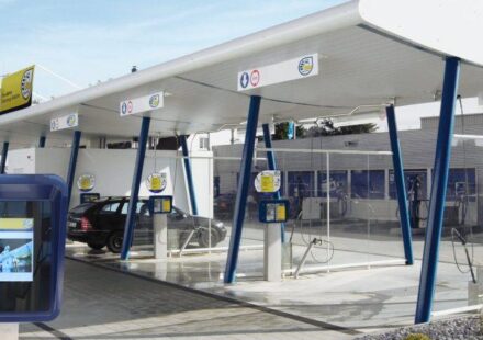 Nilfisk car wash using Zytronic touch screens for improved efficiency