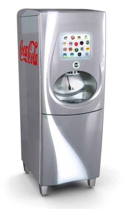 Coca Cola Freestyle drinks fountain by Zytronic
