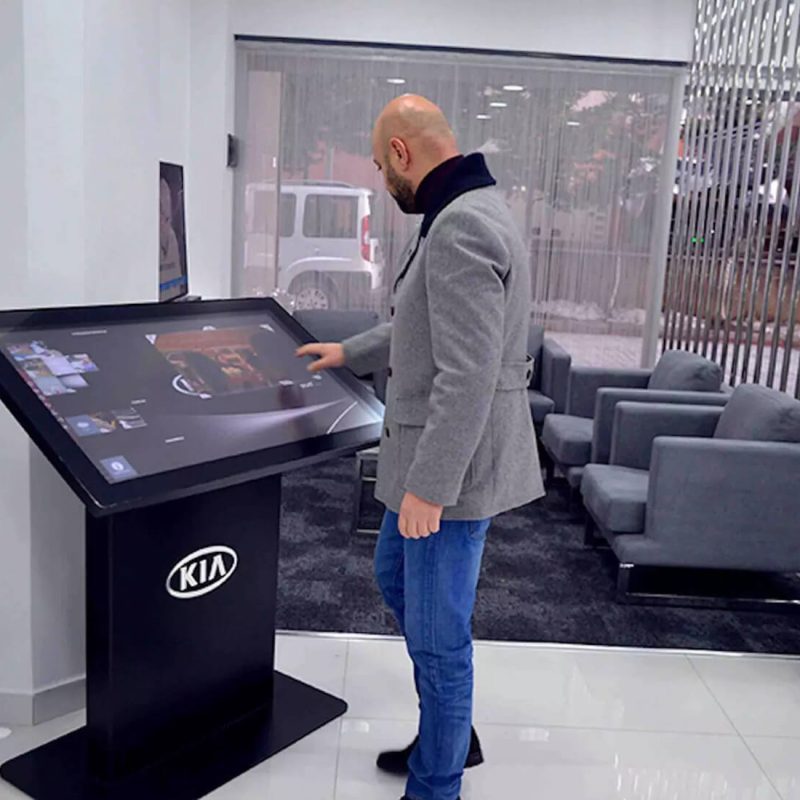 Zytronic Touch technology being used at Kia