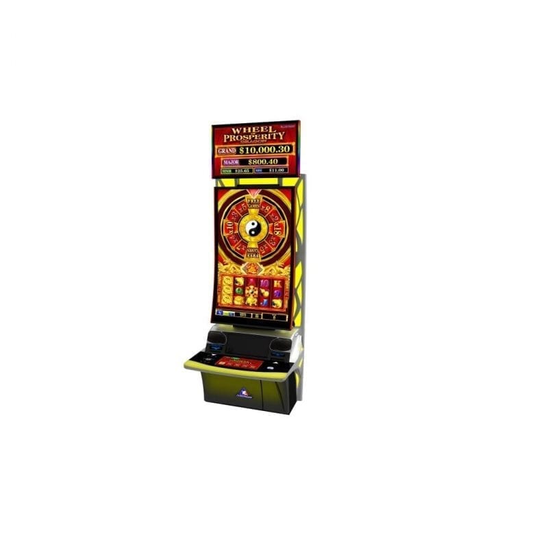 J curved multi touch technology used in gaming slot machines